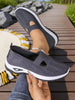 2026 Summer Women's Lace-Up Sneakers. Slip-Resistant Fabric Low-Tops Fit Gym, Office, Kitchen, Hiking And Daily Casual Wear In Multiple Colors.